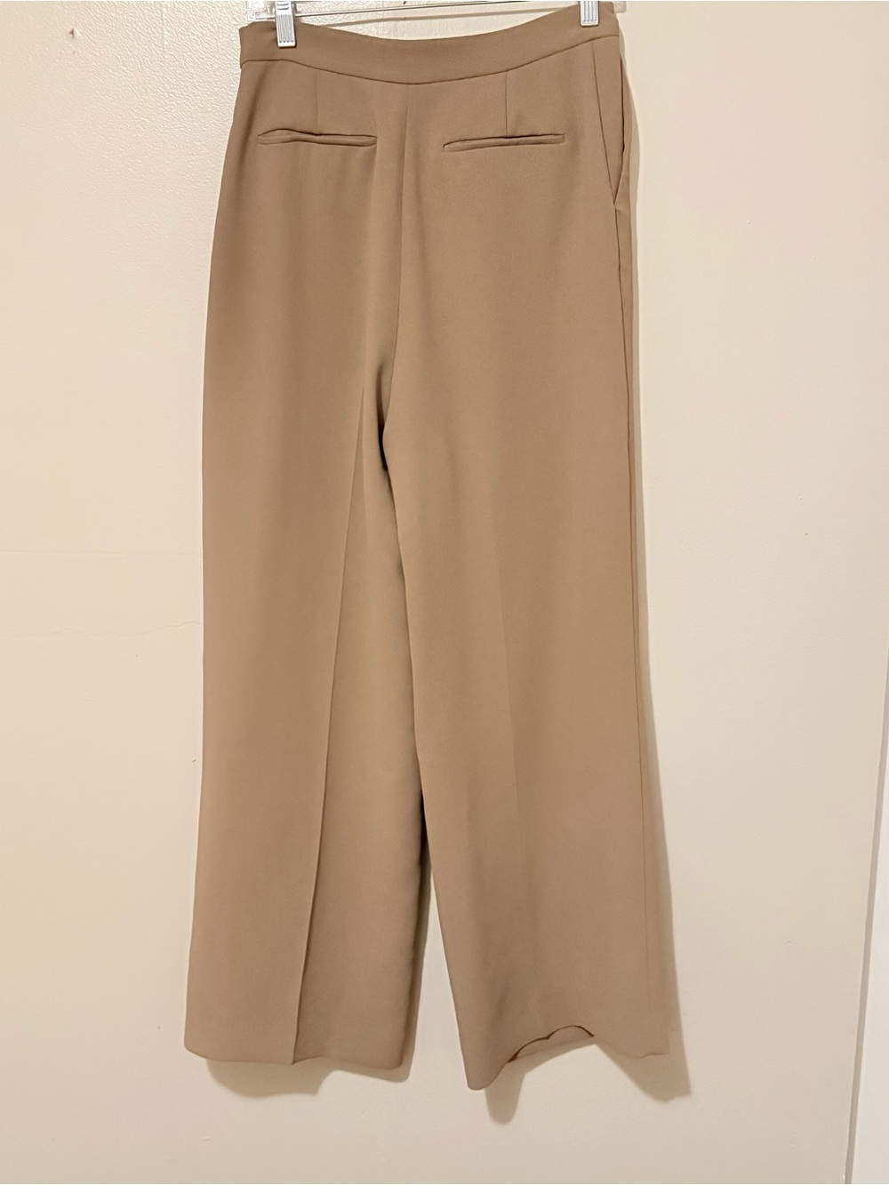 Wilfred Beige Wide-Leg Trousers - Picture 2 of 4